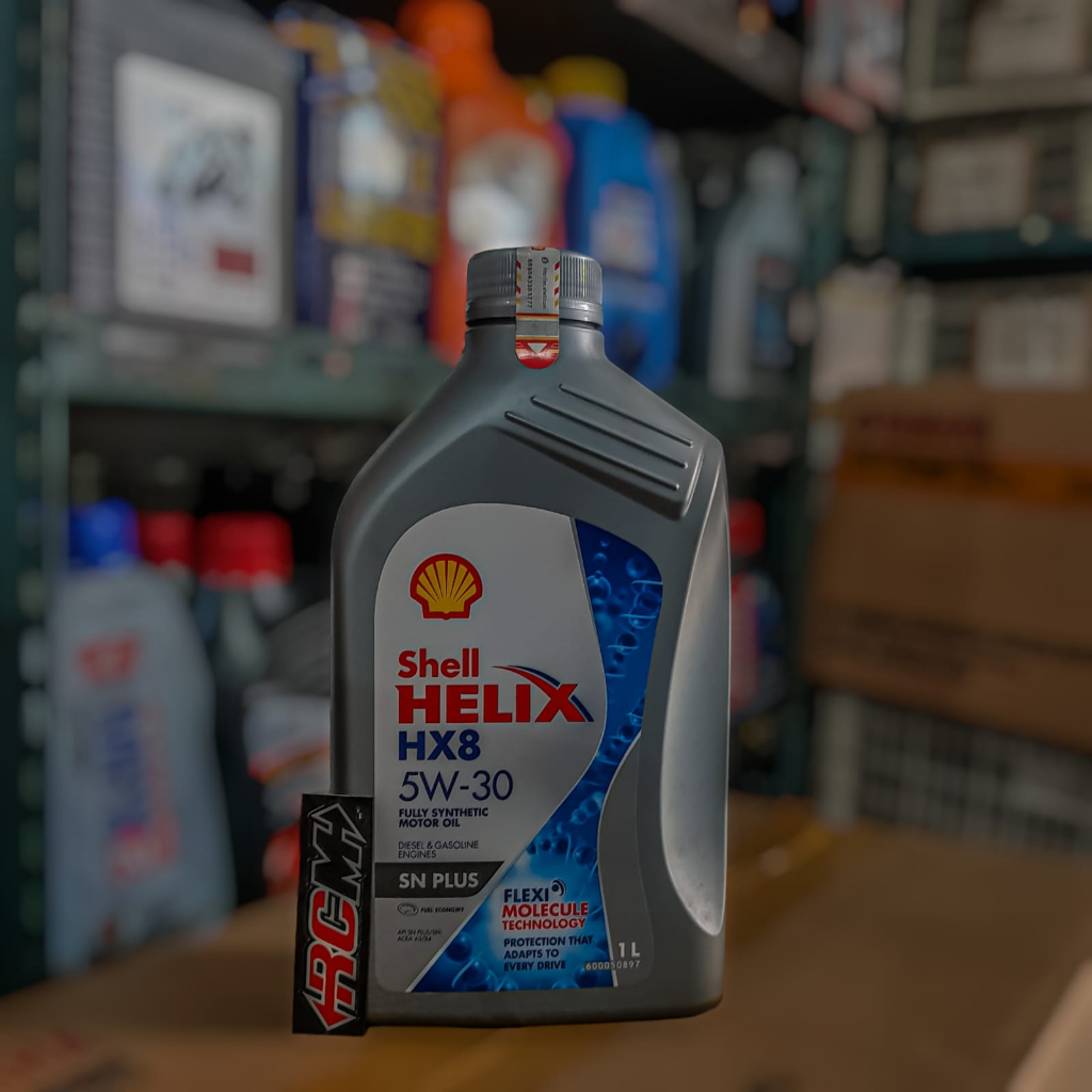 PELUMAS OIL OLI OIL MESIN ENGINE HELIX HX8 5W-30 5W - 30 1L 1 L LITER 1LITER 1000ML 1000 ML FULL SYN