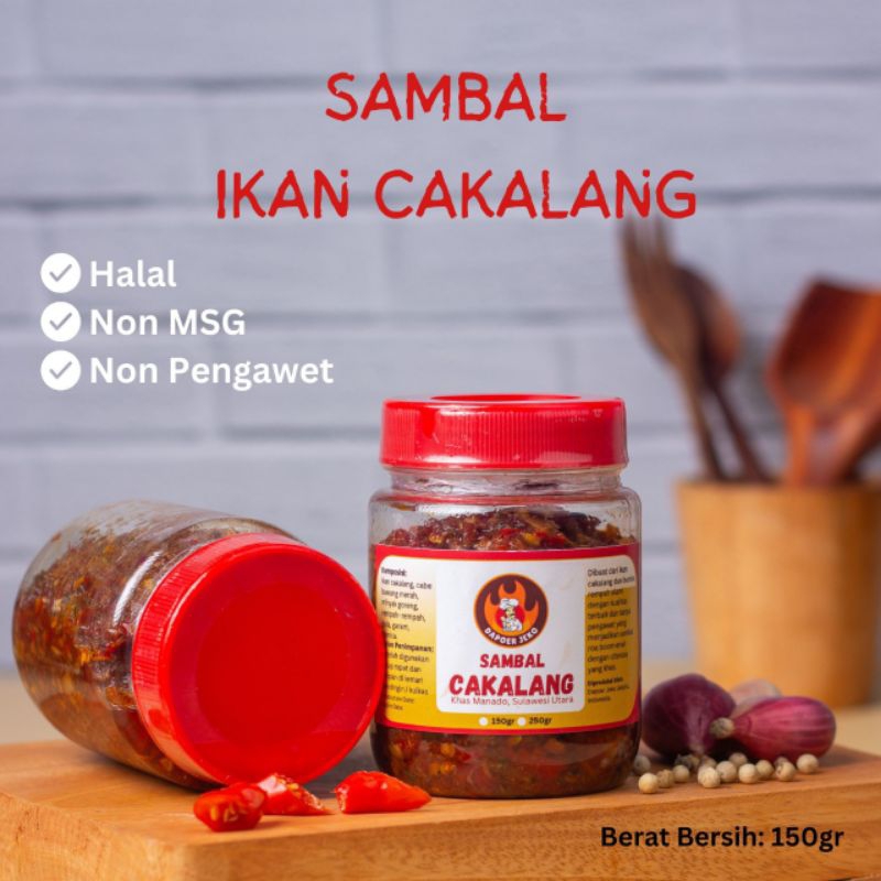 

SAMBAL CAKALANG 150gr