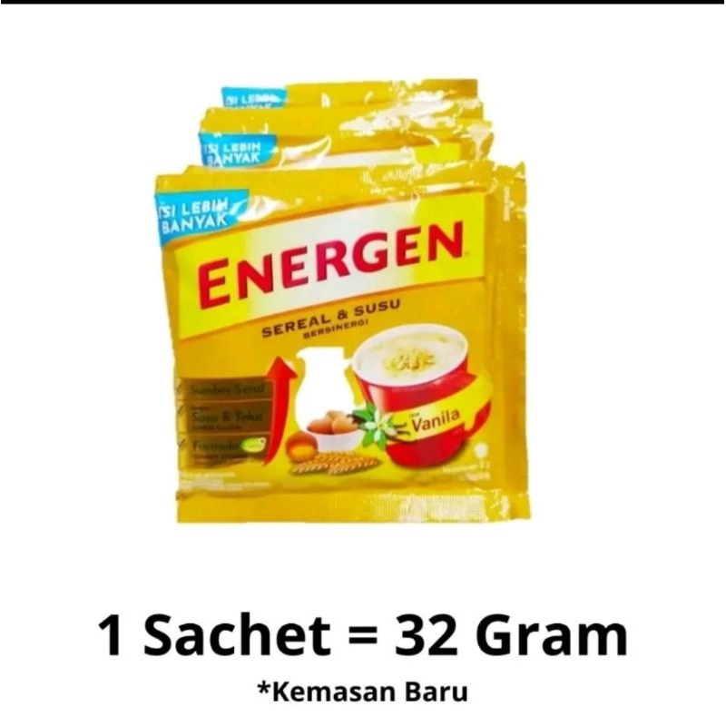 

Energen Sereal Vanilla 1 Renceng