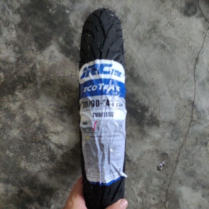 Ban luar tubeless 70/90-14 ecotrax merk IRC