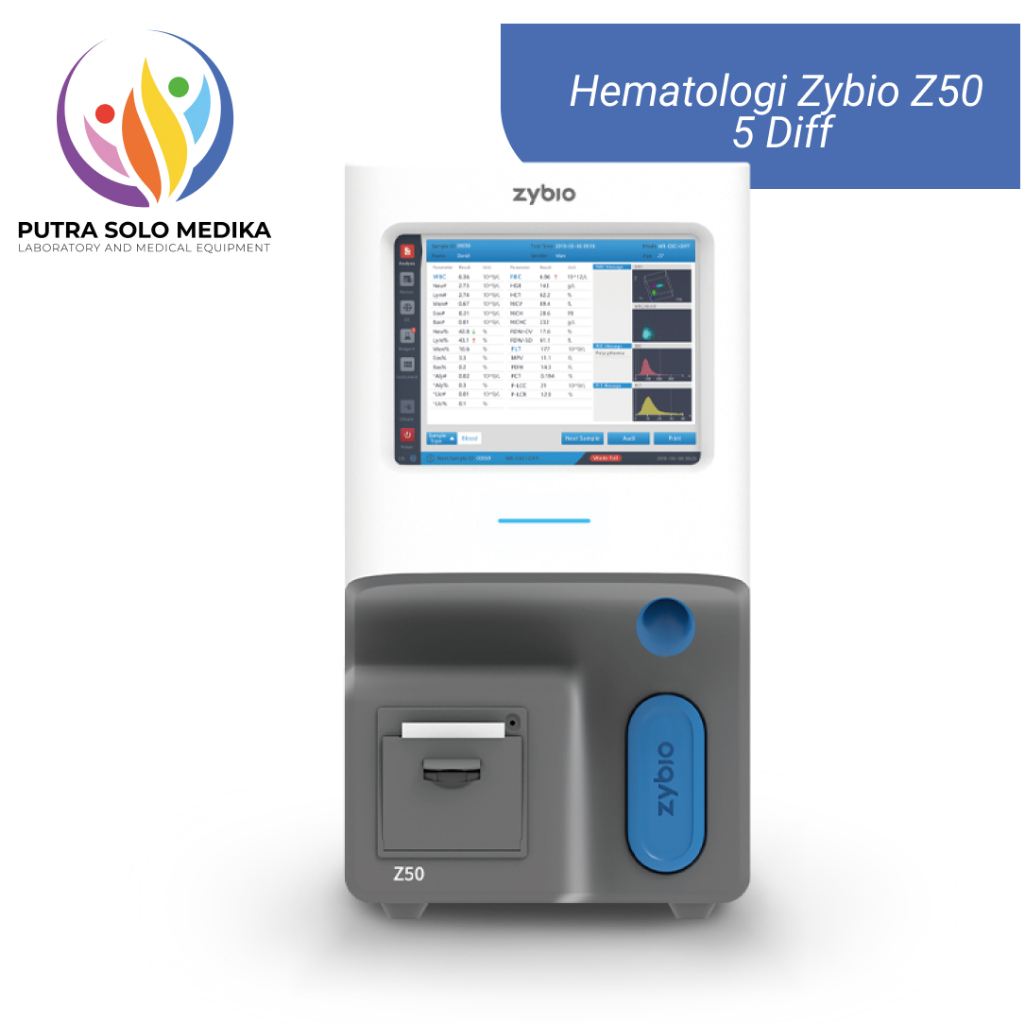 Hematologi Analyzer 5 diff Zybio Z50