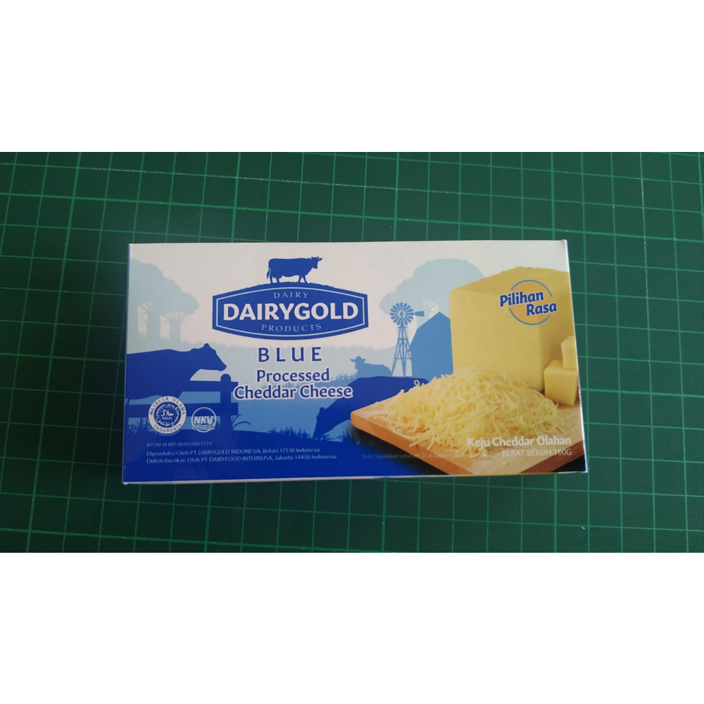 

Dairygold Cheddar Cheese 160 gr / Keju cheddar