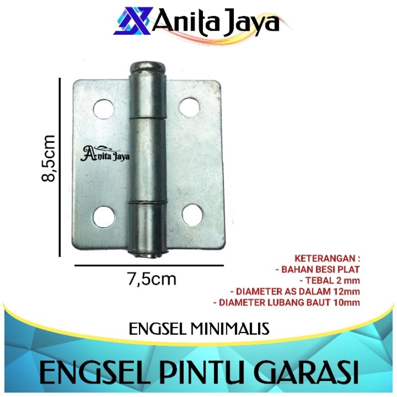 engsel pintu garasi minimalis