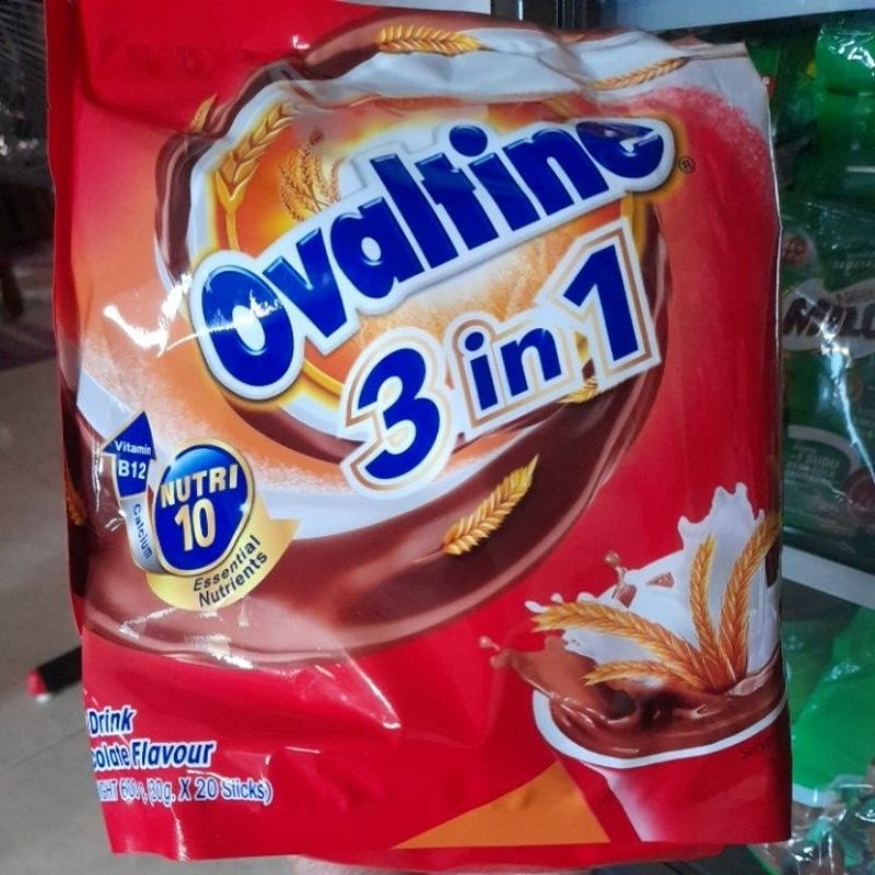 

Ovaltine 3 in 1 sachet isi 20