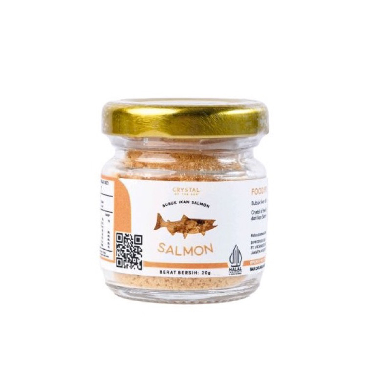 

Crystal Of The Sea - Salmon Food Powder 20gr