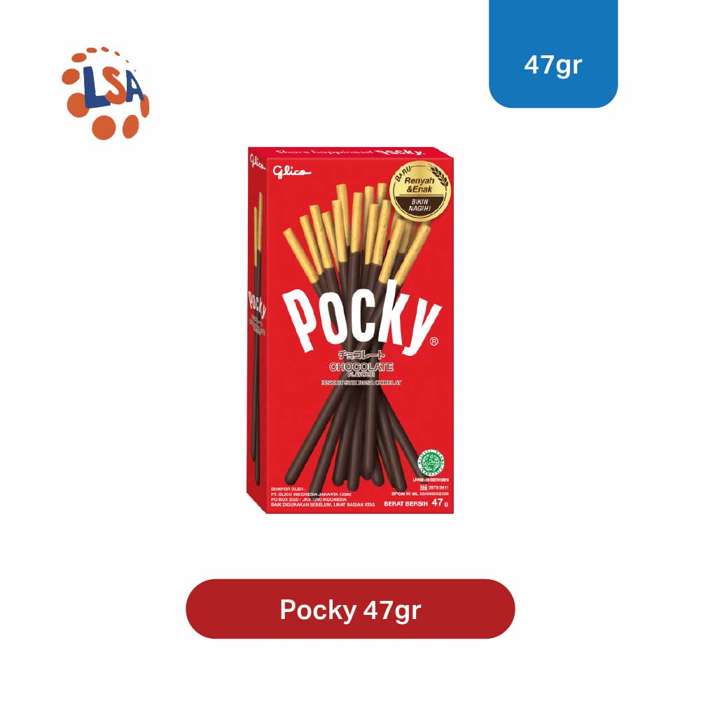 

Glico Pocky Biskuit Stick Chocolate 47 gram