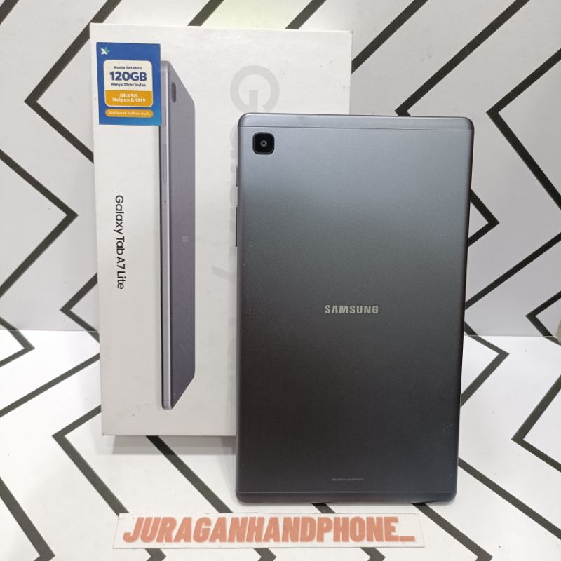 Samsung Tab A7 Lite 3/32GB Hp Second Seken Bekas Fullset