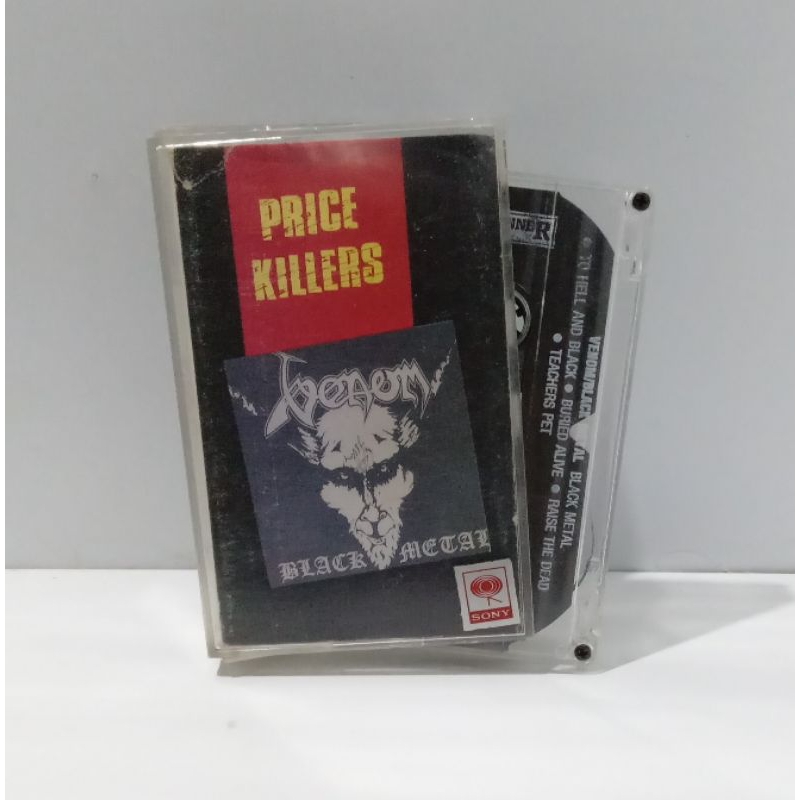 kaset pita Venom - Black Metal, black thrash death