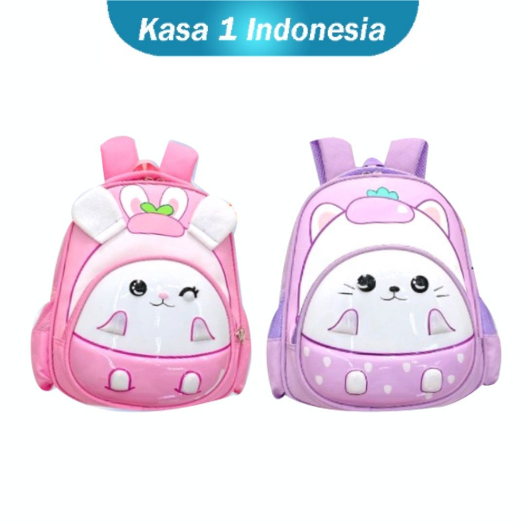 Tas Ransel Anak Perempuan Kelinci Lucu Import