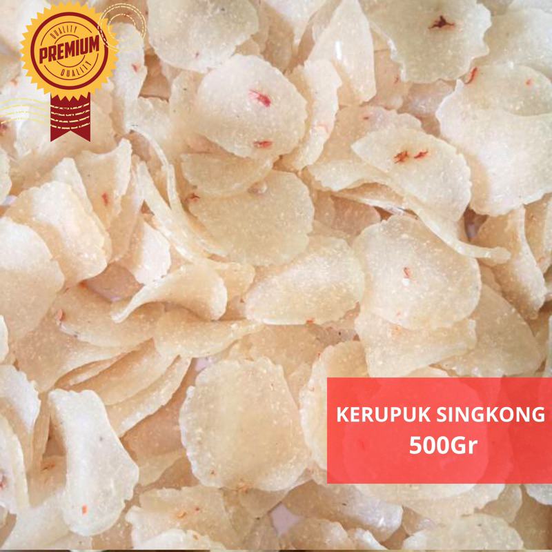 

Kerupuk Singkong 500gr Mentah Krupuk Super renyah - Dewi Sri Mart