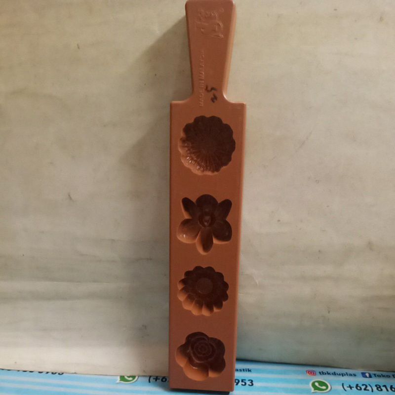 Cetakan Kue Kacang / Kue Satu / Kue Bangkit Motif Bunga Sin Lian
