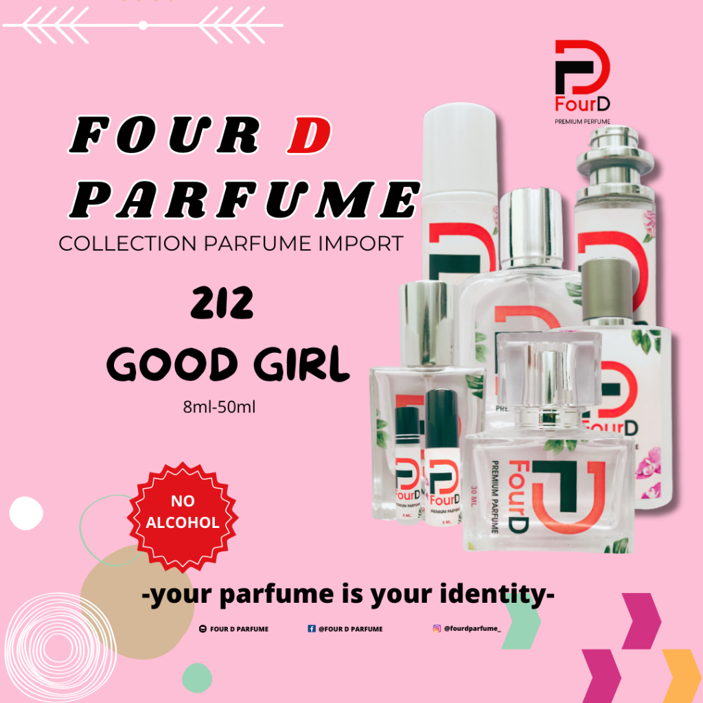 Parfume Import 212 GOOD GIRL Murah