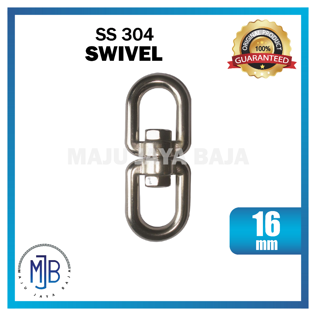Swivel SS 304 - 16 mm