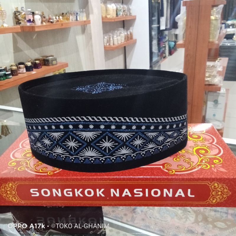 SONGKOK AN-NAIM PERAK/SONGKOK MOTIF/SONGKOK HITAM MOTIF/PECI HITAM