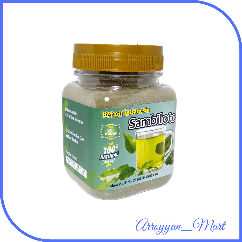 

Sambiloto Serbuk 100gram