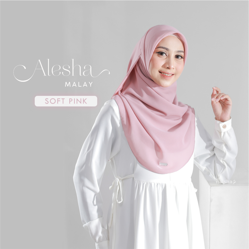 Malaysian look dengan Alesha square malay