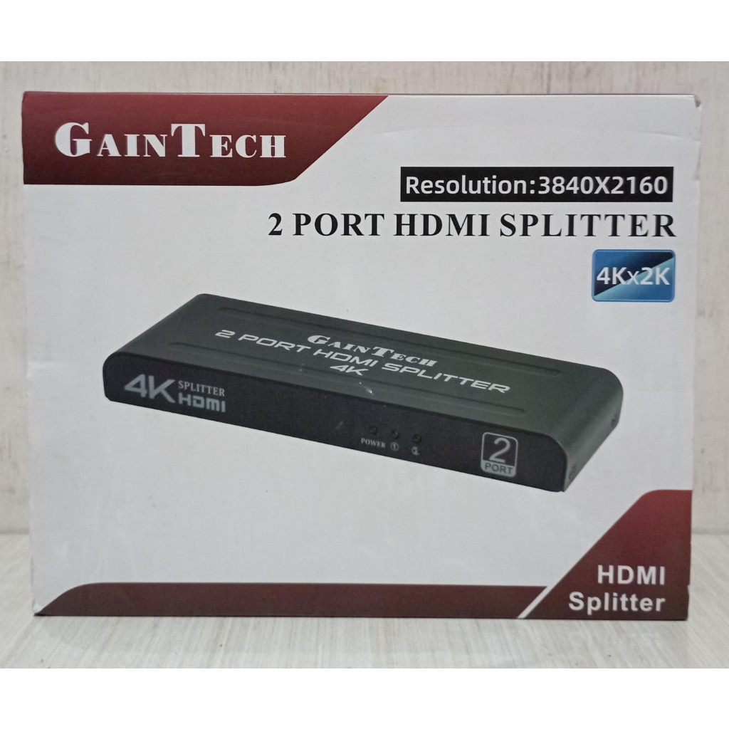 HDMI Splitter 2 Port Gaintech