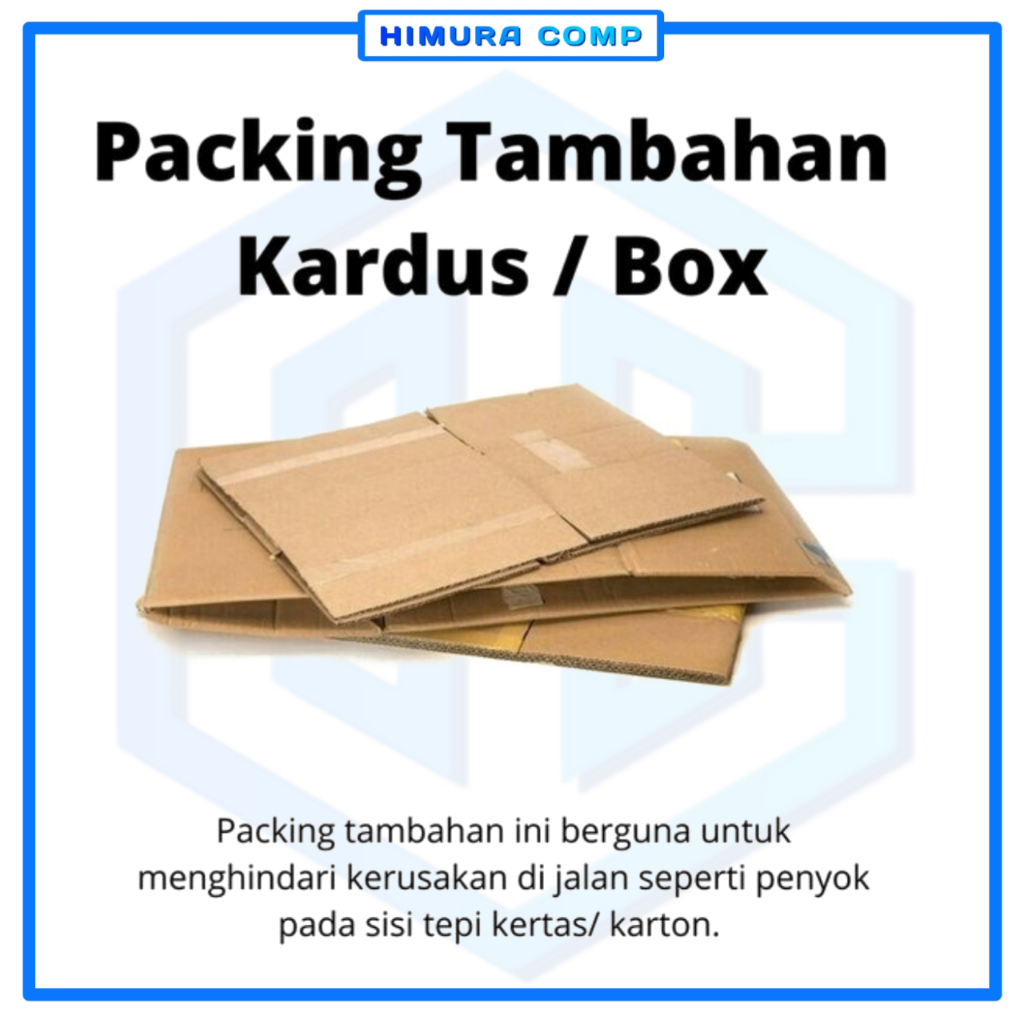 

KARDUS PACKING TAMBAHAN EXTRA AMAN
