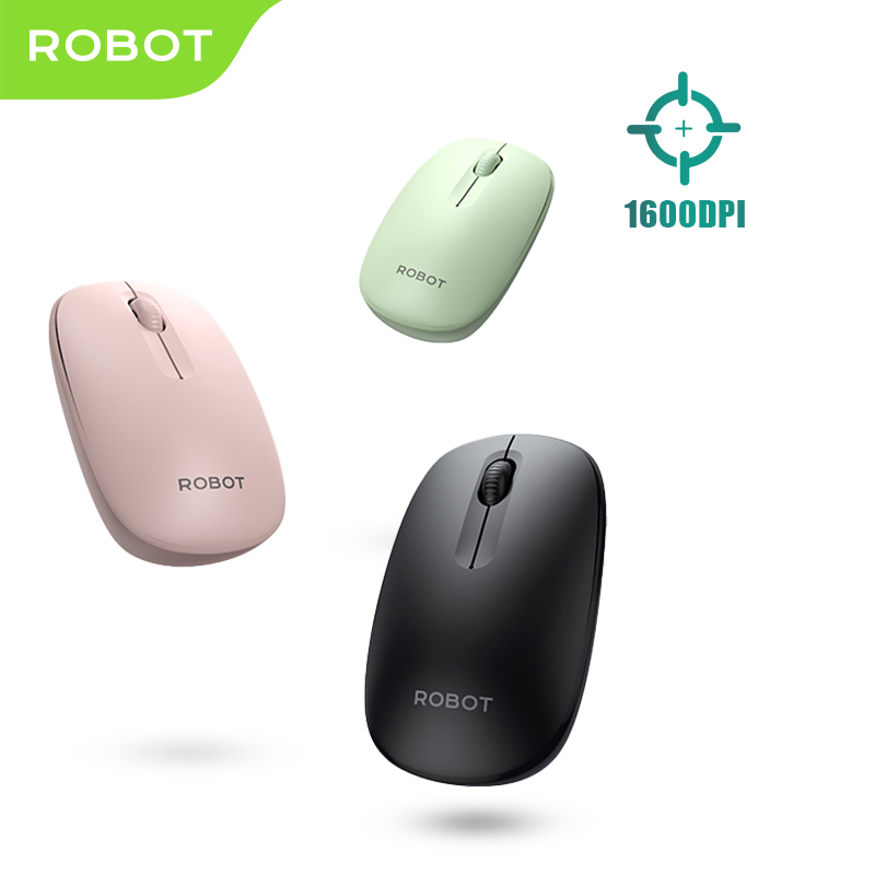 ROBOT Mouse M260 2.4G Wireless Optical USB Mouse - Garansi Resmi 1 Tahun