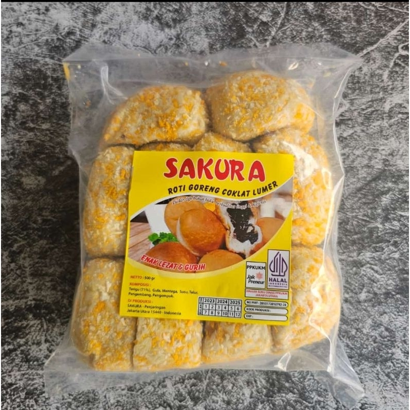 

Roti Goreng Coklat Sakura isi 10pcs