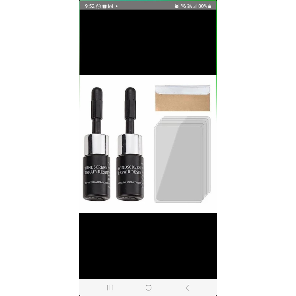 MH - REPAIR KACA MOBIL PENGHILANG RETAK LIQUID CAR GLASS REPAIR FLUID