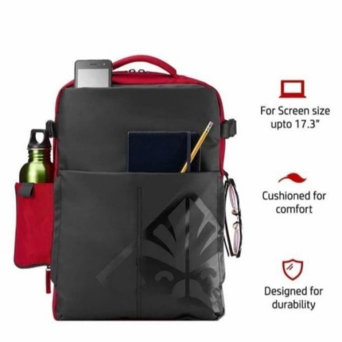 HP OMEN Backpack Tas Laptop 17.3" Merah AGP