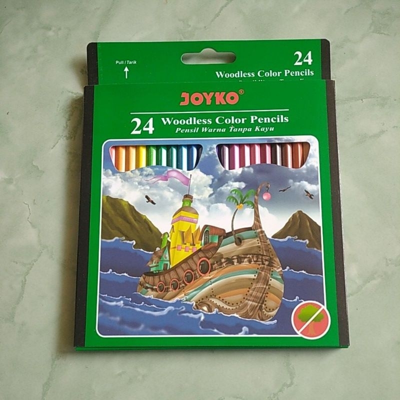 

Joyko pensil warna isi 24