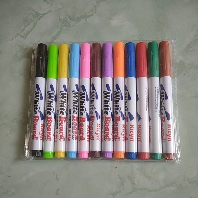 

Floating marker/spidol ajaib isi 12