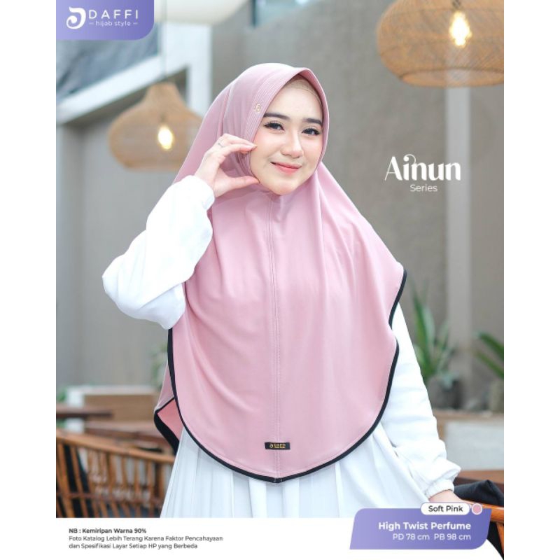 HIJAB JUMBO AINUN DAFFI HIJAB TERBARU