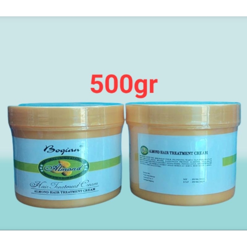 Bogian Almond Hair Treatment Cream atau Masker Rambut - 500gr | COD