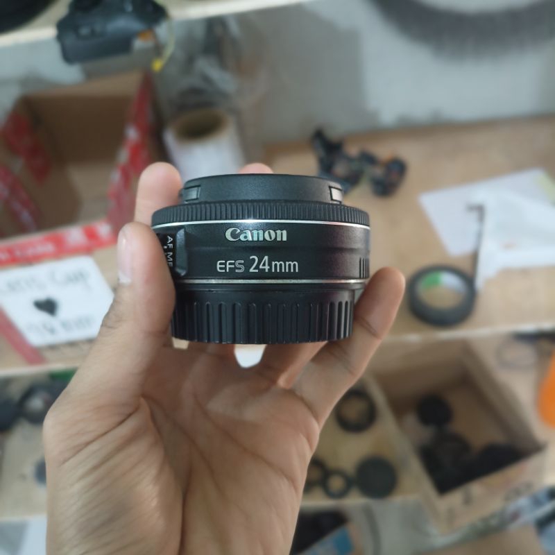 Lensa Fix Canon 24mm STM F2.8