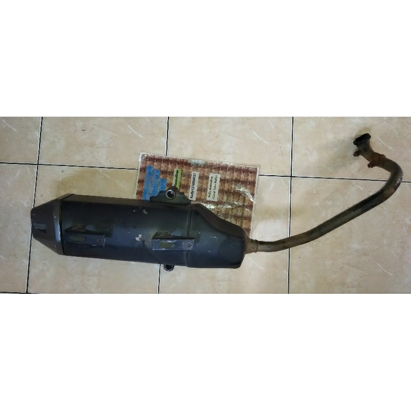 knalpot all new vario 150 knalpot all new vario 125 standar ori ahm honda