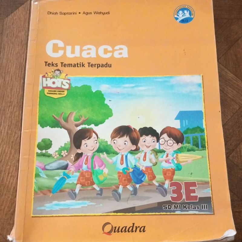 Buku Tematik 3E Kelas 3 SD/MI Penerbit Quadra