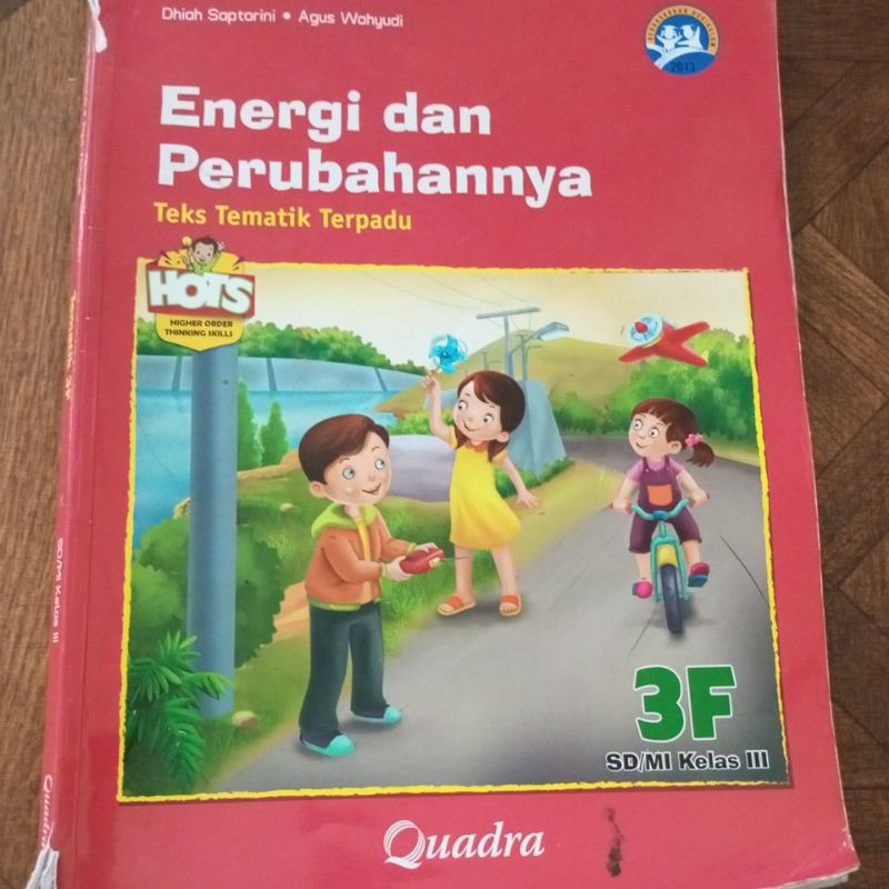 Buku Tematik 3F kelas 3 SD/MI Penerbit Quadra