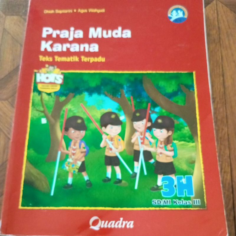 Buku Tematik 3H kelas 3 SD/MI Penerbit Quadra
