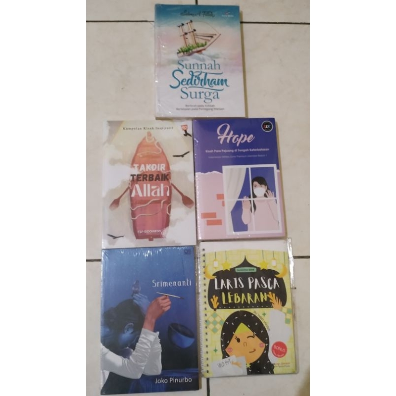 

SALE buku Salim A. Fillah, Joko Pinurbo, dll.