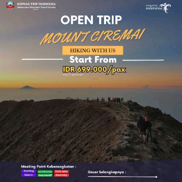 Open Trip Gunung Ciremai