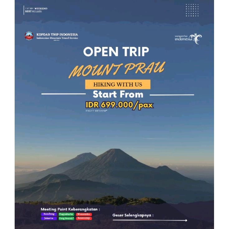 Open Trip Gunung Prau