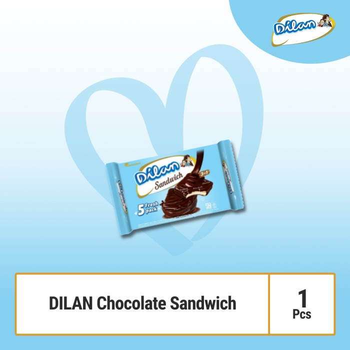 

DILAN Chocolate Sandwich Fresh Pack x 3 - Cemilan / Biskuit