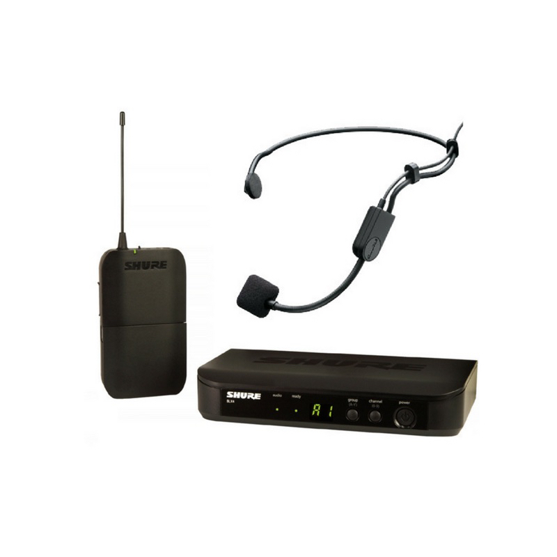 wireless mic headset shure blx 14 pga 31 original . wireless mic headset blx14pga31 original