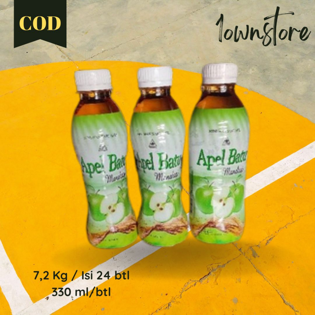 Eceran Sari Apel Batu Malang Botol Panorama 330ml