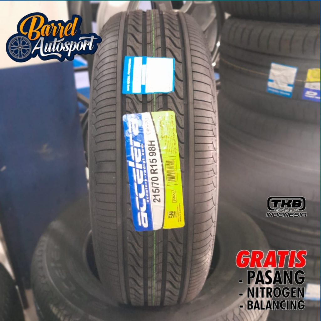 ban mobil radial 215 70 r15 Accelera Eco Plus ban Untuk Kota for kijang Innova , Kijang Lgk