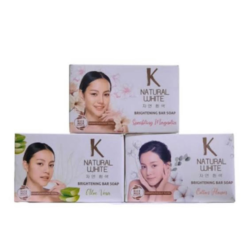 sabun mandi k natural white