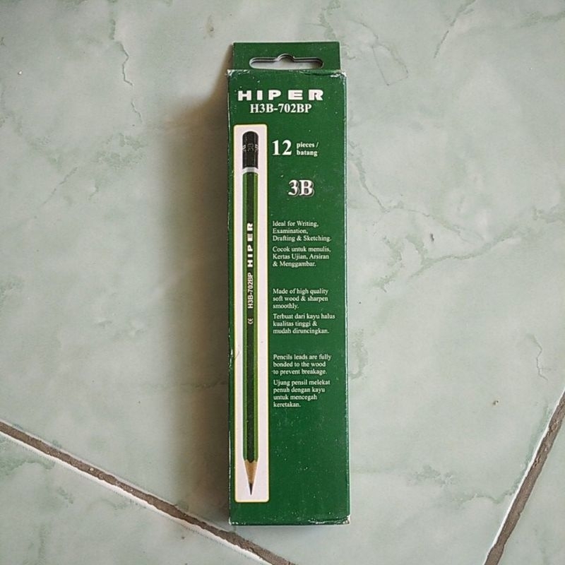 

Pensil 3B hiper isi 12