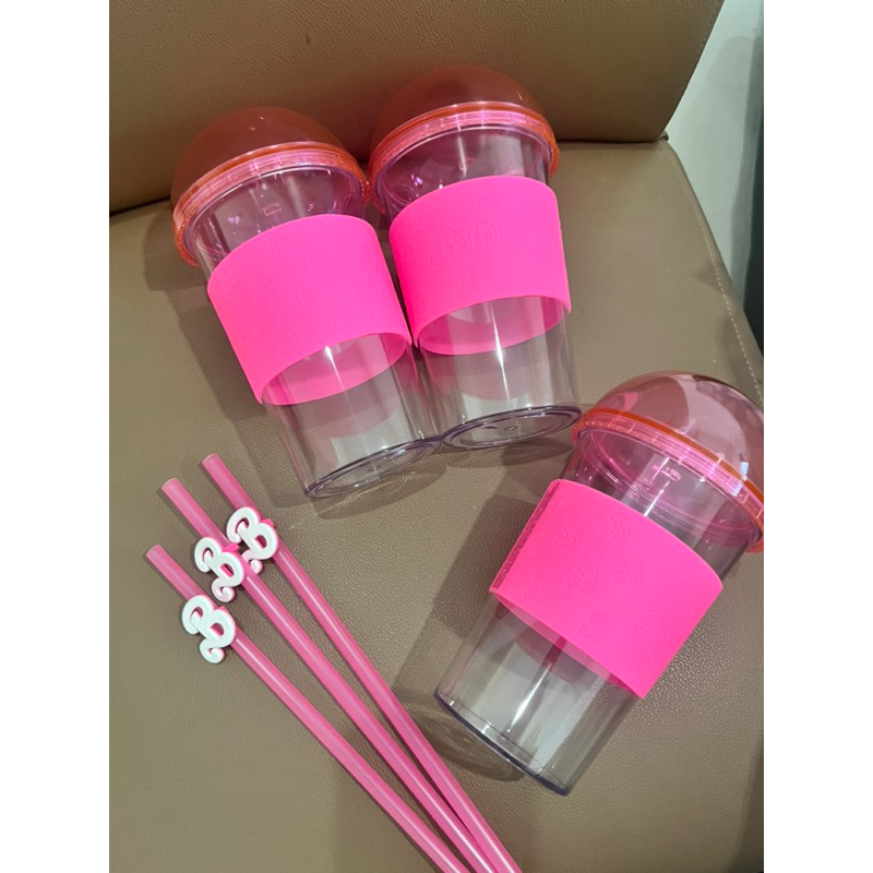 NEW Tumbler Barbie CGV / Collectible Barbie the Movie Official Merchandise - Barbie Tumbler