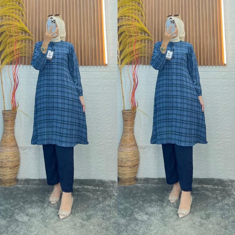 ONESET CRINGKEL KOTAK ||| GROSIR TERMURAH PAKAIAN WANITA KOTA MEDAN