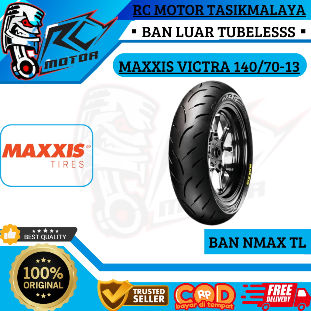 Maxxis Victra 140/70-13 Ban Nmax Tubeless