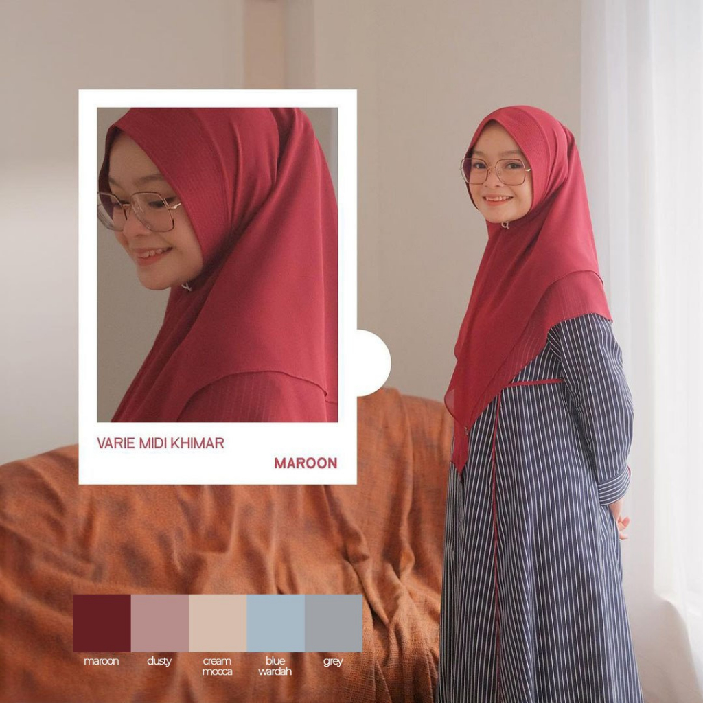 Hijab / Khimar Varie Midi By Aneuku