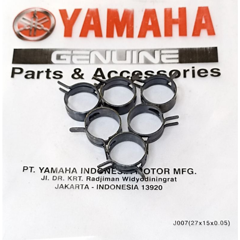 (5pcs) klem selang radiator yamaha universal nmax aerox lexi vixion original