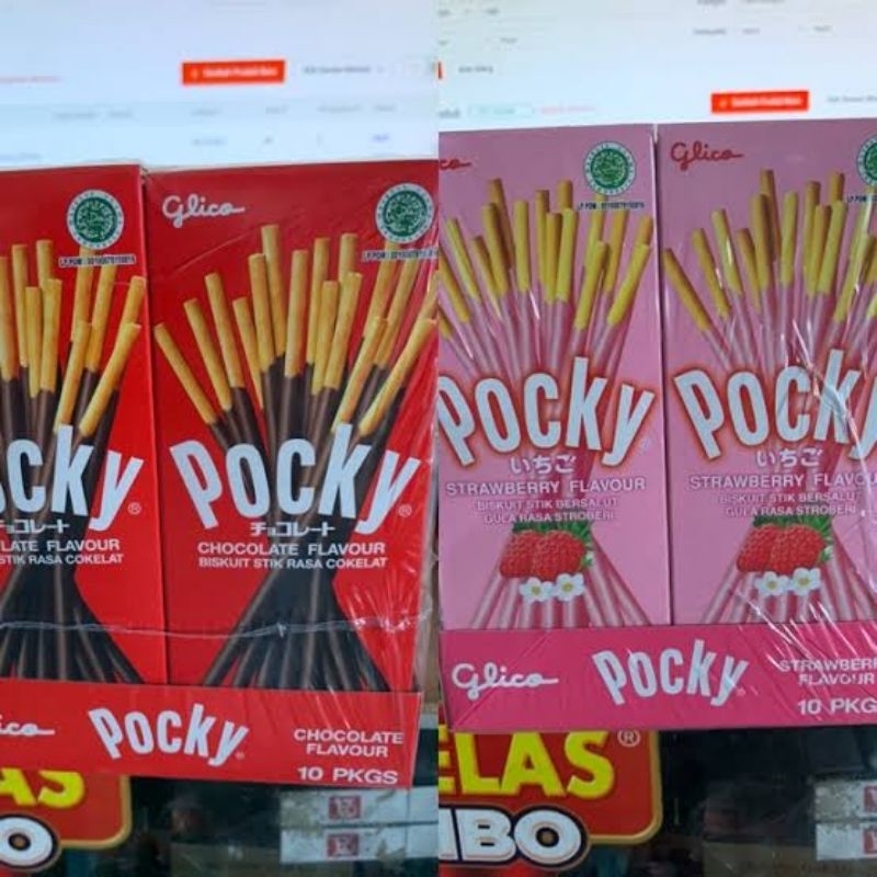 

Glico Pocky Mini Coklat Strawberry 21gr x 10pack